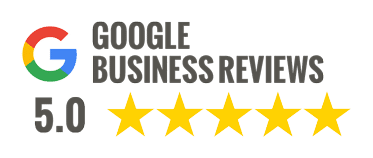 5 Star rating on Google