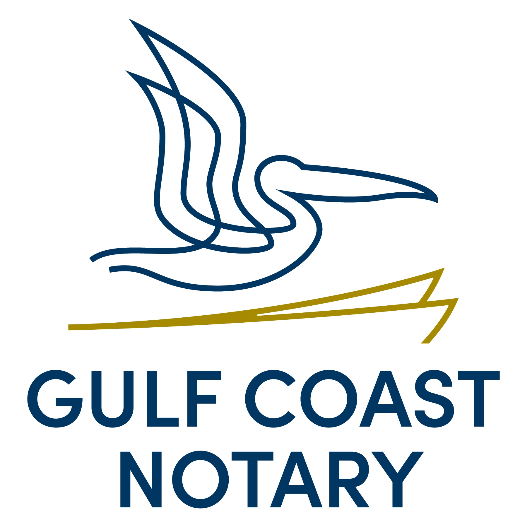 gulf coast notary logo